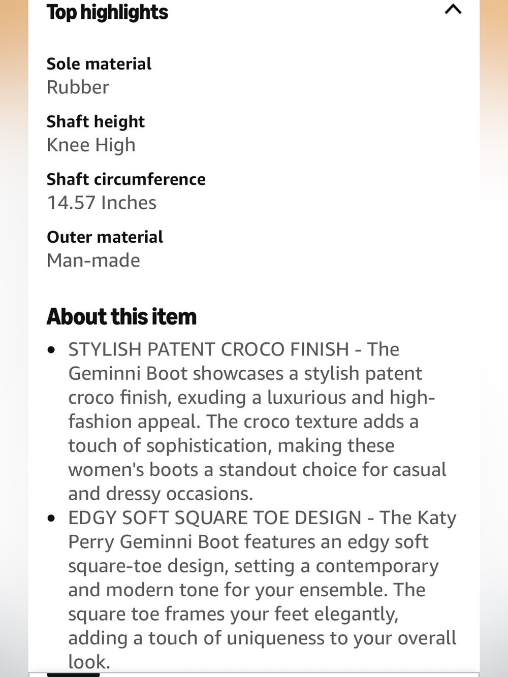 Katy Perry The Geminni Knee High Boots - Picture 6 of 8